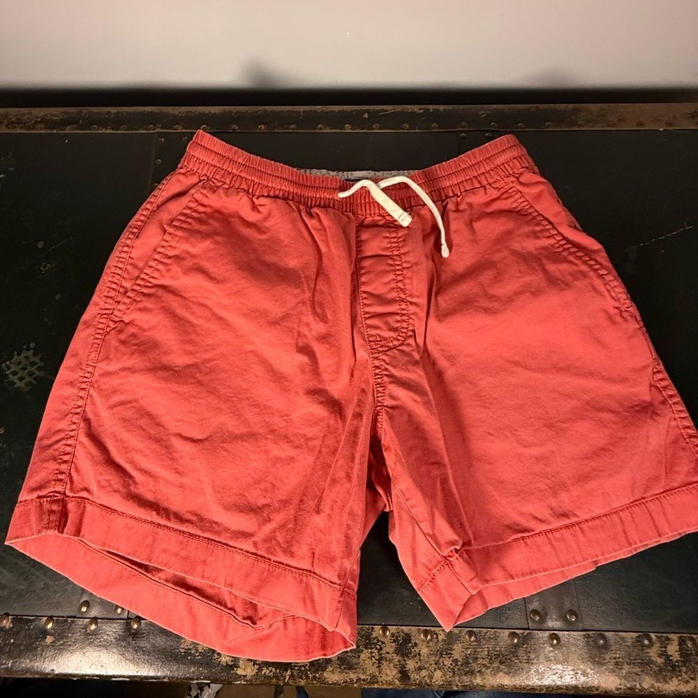 J CREW DOCK SHORTS CHINO Men’s Size Small Coral Color